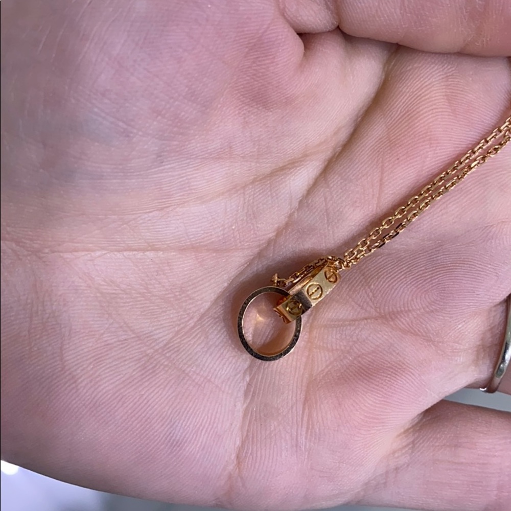 Authentic Cartier Love Necklace